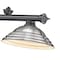 Z-Lite Cordon 3 Light Billiard, Bronze Plate & Brushed Nickel 2306-3BP-SBN - alternate 4